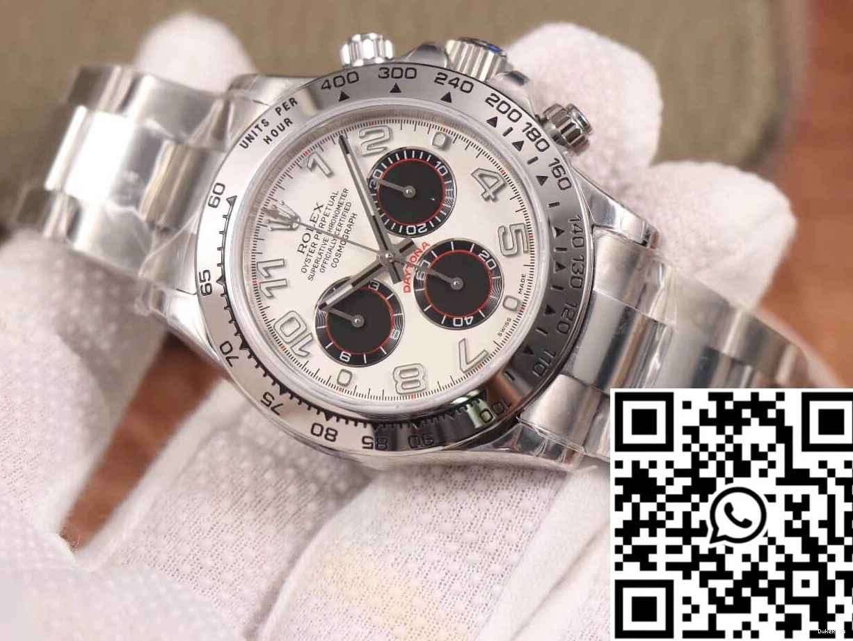 White Rolex Factory 116509 Daytona JH Dial Cosmograph 1214